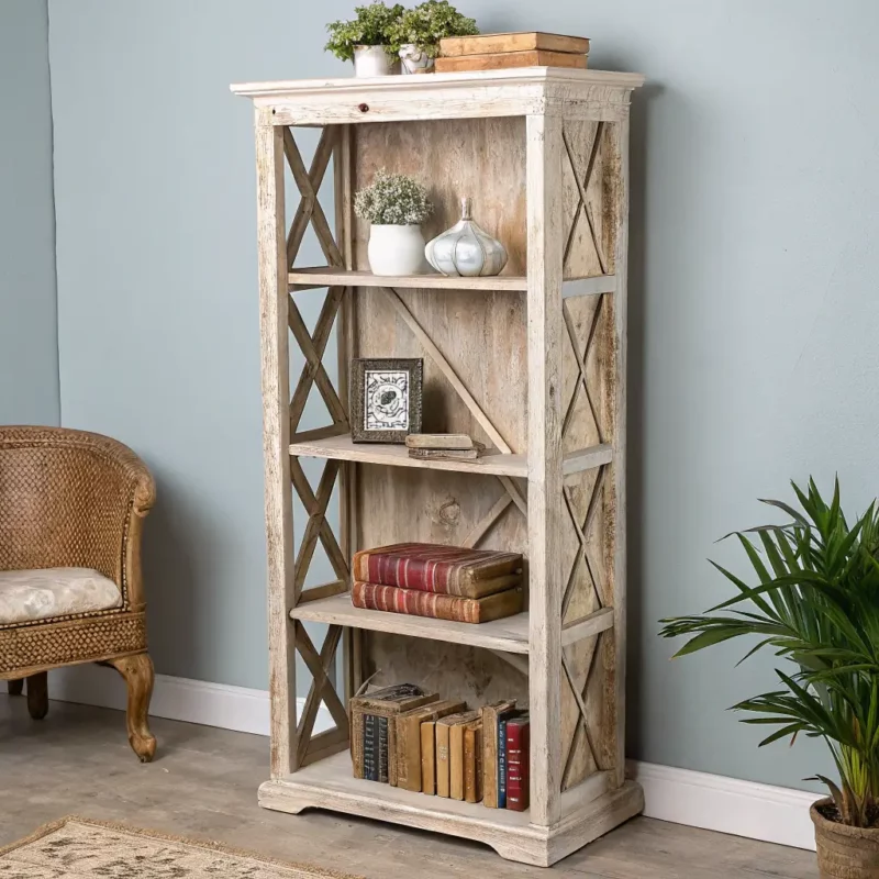 Rustic Bookshelf